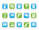 Dairy Products - Food and Drink icons