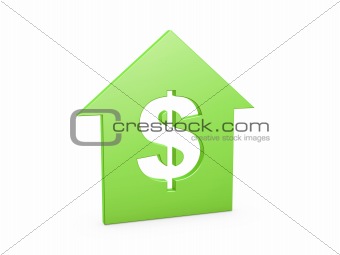 dollar house symbol