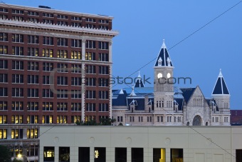 Union Station in downtown of Louisville 