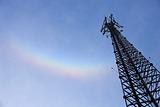 Self support tower and the rainbow