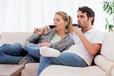 Couple drinking a glass of wine