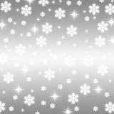 christmas snowflake and stars illustration