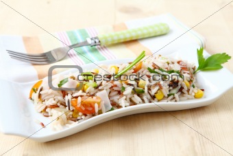 Rice salad