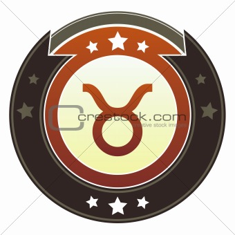 Taurus zodiac icon