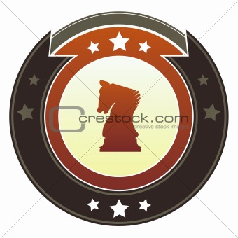 Chess, knight, or strategy icon