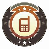 Cell phone or mobile contact icon