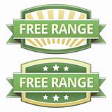 Free range food label