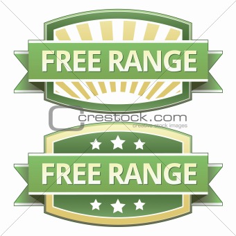 Free range food label
