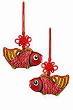 Chinese New Year prosperity fish ornaments