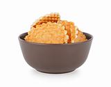 Waffles In The Bowl, Front View