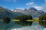 Alps in Switzerland - Silvaplana - St. Moritz
