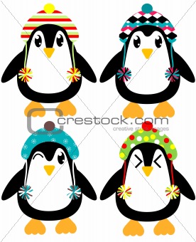 Holiday Penguins Set