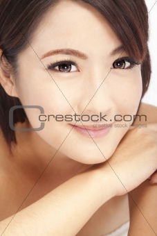 Beautiful Smiling asian Woman