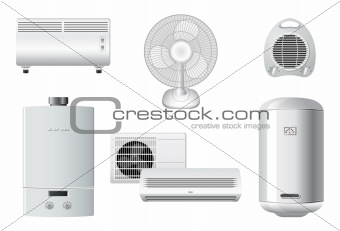Household appliances | Heating and air conditioning