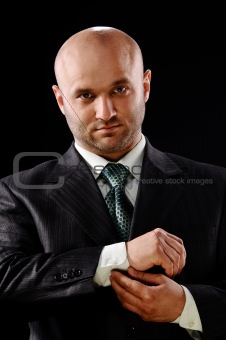 man in business suit