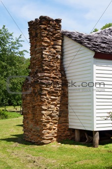 Old Chimney at Smoky Mountains National Park.