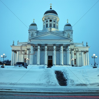 Lutheran Cathedral - winter morning