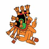 Maya warrior