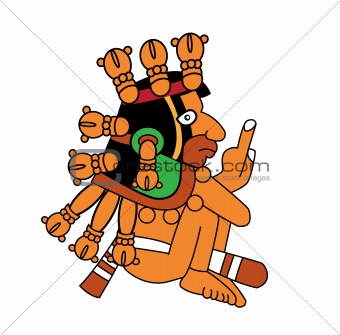Maya warrior