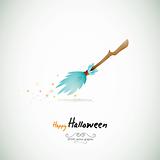 Magical Halloween Broom