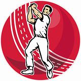 cricket bowler bowling ball