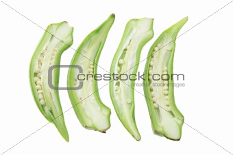 Slices of Okra 
