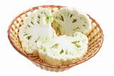 Cauliflower in Basket