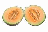 Halves of Rock Melon 