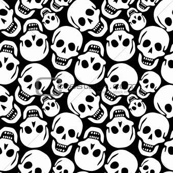 skulls pattern