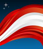 Austria flag illustration background