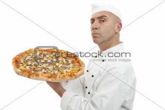 baker of pizza