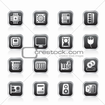 Computer  Performance and Equipment Icons
