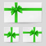 Green gift bow