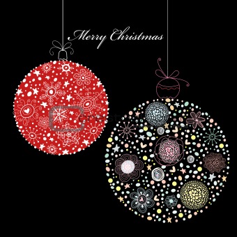 decorative Christmas balls