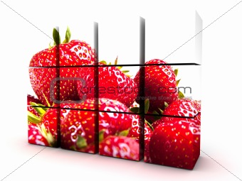 Strawberry Cube