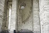 Columned hallway in Saint Peter's Square