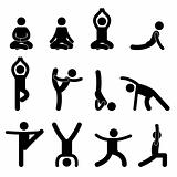 Yoga Meditation Exercise Stretching