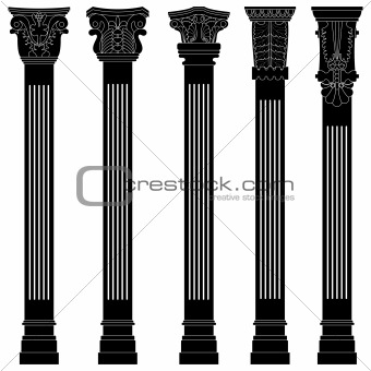 Pillar column antique ancient old