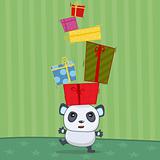 Panda balancing gifts