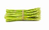 Bunch of  green fresh asparagus