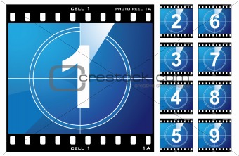 Film cell count down