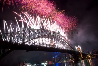 Sydney Harbour Bridge New Year