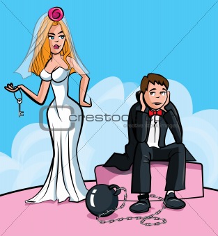 Wedding cartoon