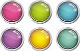 Glassy color buttons