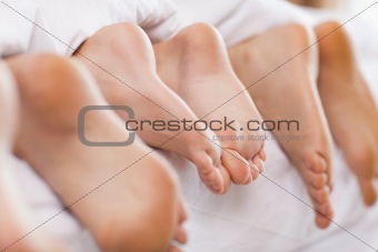 Close up of feet