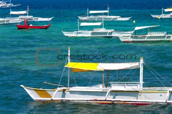 boats offshore