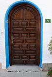 Door of house in southern Spain