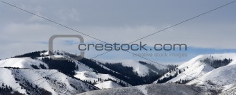Winter Mountain Panorama