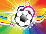abstract football background design