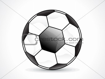 abstract shiny football design